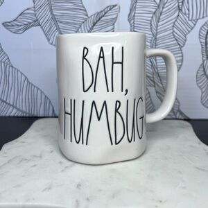 Rae Dunn BAH HUMBUG! Mug Coffee Cup Collection
